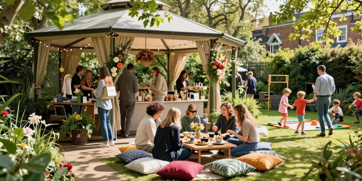 Explore https://www.gazebohirelondon.co.uk/ for stylish outdoor event setups in London gardens.