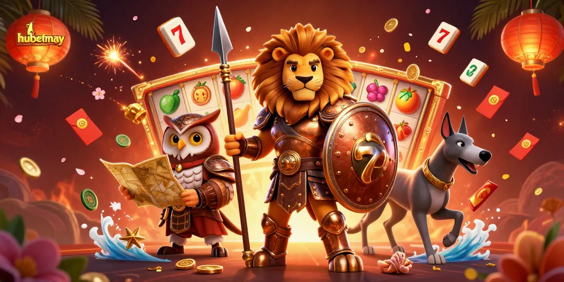 Experience exciting wins with hubetmay through our vibrant casino illustration
