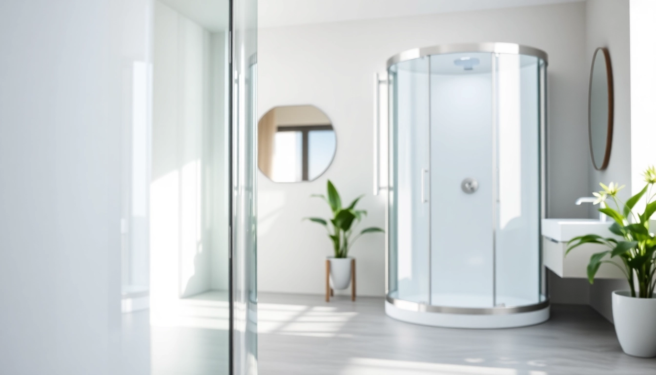 Erleben Sie die sonni Duschkabine mit elegantem Design in einem modernen Badezimmer.