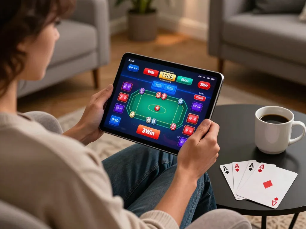 Experience dynamic 3Win online gaming with a cozy atmosphere and strategic gameplay.