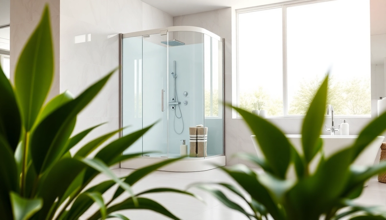 Die sonni Duschkabine 90x90 strahlt Eleganz und Funktionalität in einem modernen Badezimmer aus.