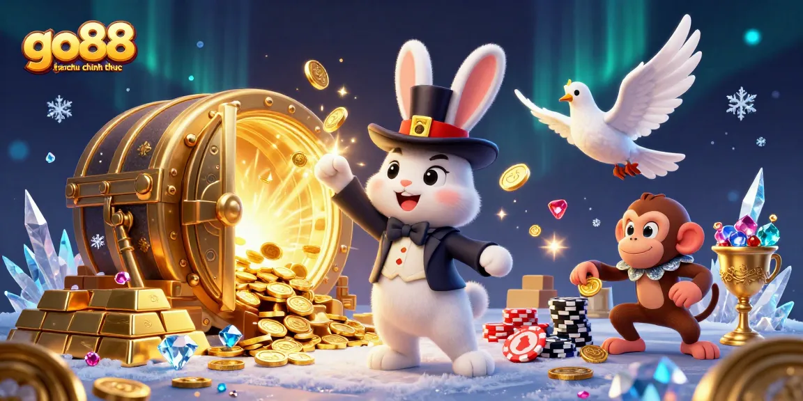 Experience the thrill of online gaming with go88 trang chu chinh thuc featuring magical characters and exciting casino elements.