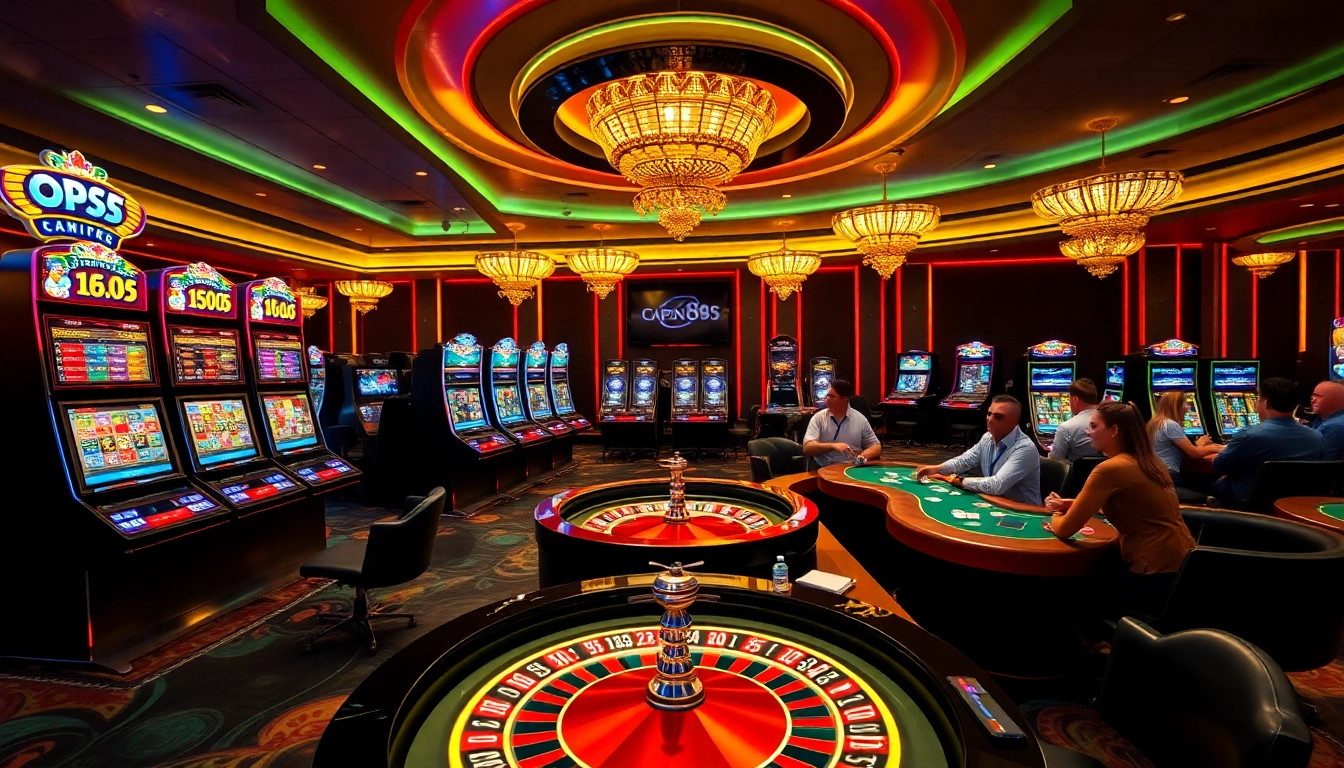 Experience the thrill of Open88 casino with vibrant games and exciting betting options.