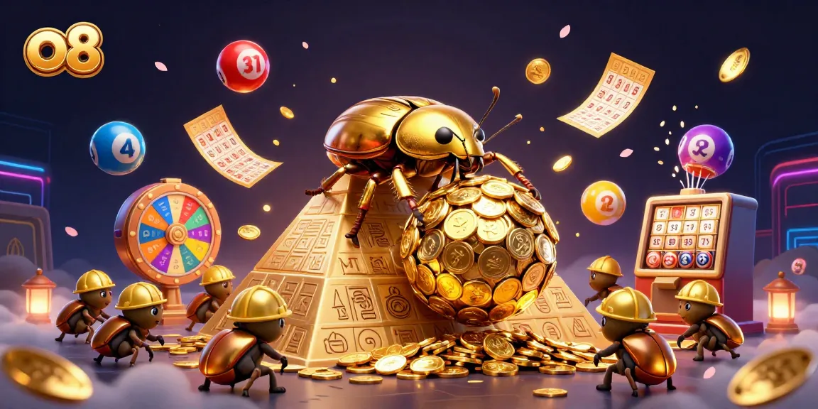 Experience thrilling wins with O8’s vibrant illustration showcasing online gambling excitement.