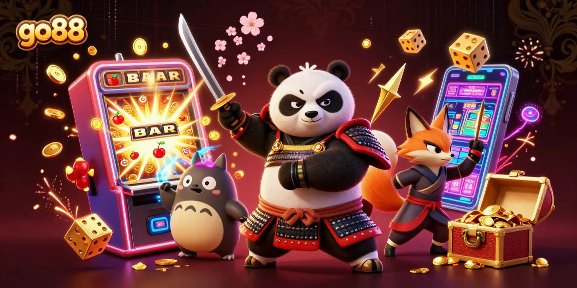 Experience the excitement of go88 with vibrant characters and casino games bursting with energy.