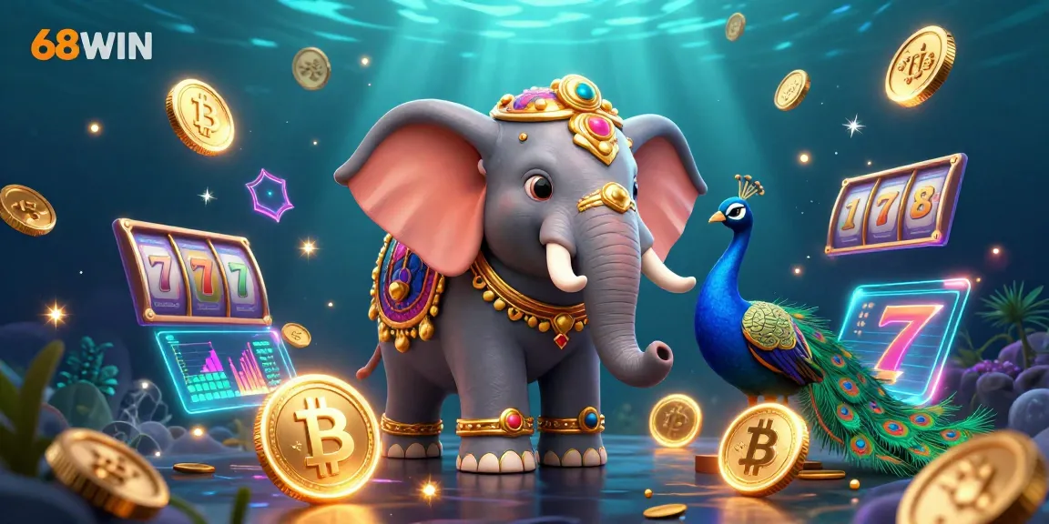 Experience thrilling jackpots with 68WIN's vibrant casino adventure featuring modern game elements.