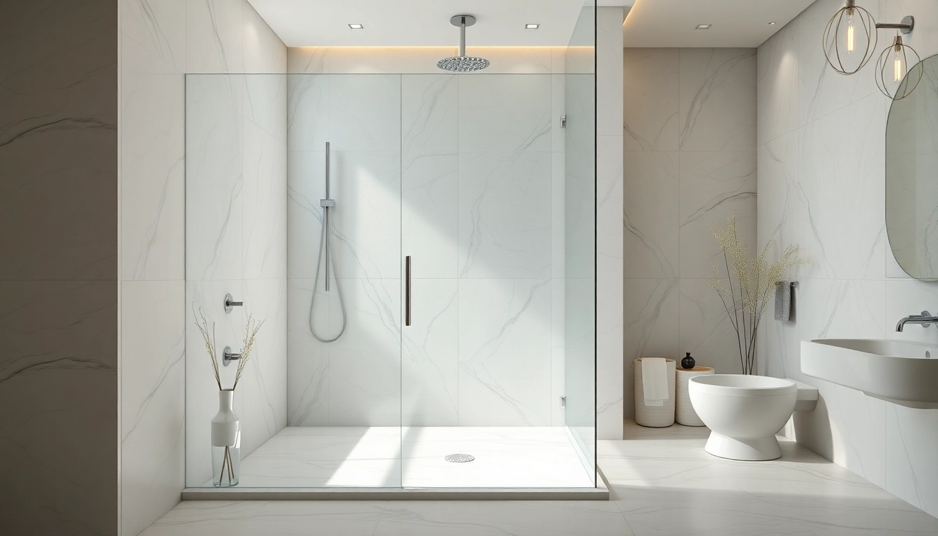 Transform your bathroom with elegant showers featuring sleek modern designs.