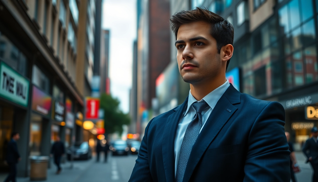 Secure bodyguard service offering top-notch protection in a bustling city environment.