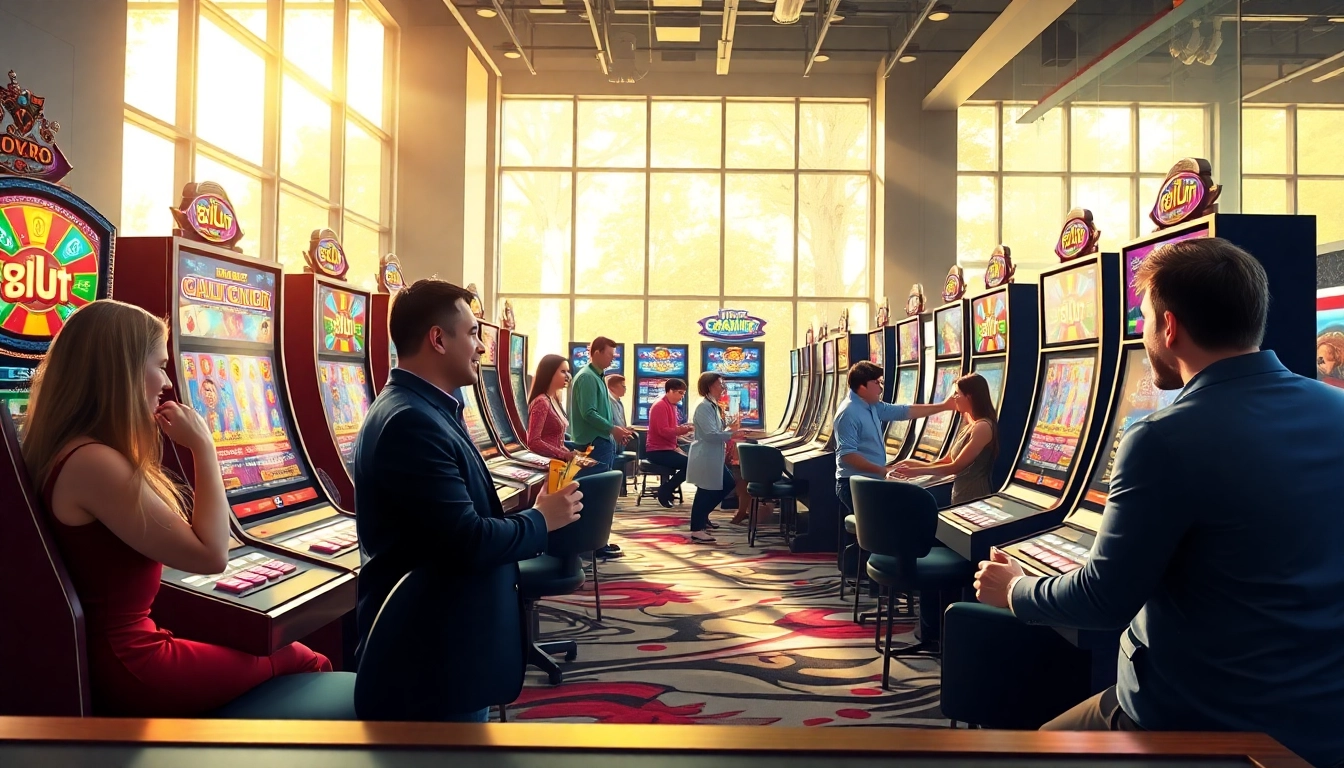 Experience the thrill of online gaming at ev88win.live with vibrant casino environments and engaging players.